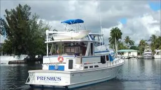 Preshus  48' Offshore Cockpit Motoryacht 1989