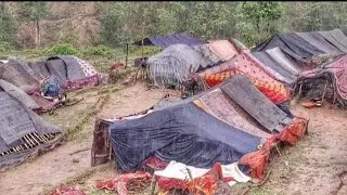 This is Himalayan Nepali Village Traditional Lifestyle | Organic Food | Village Life |Rain Session  