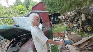 1949 Standard Vanguard 70 years in storage scot marechaux