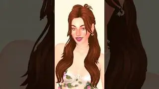 Megara as a Sim 🏛️ #shorts #disney #hercules #sims4