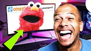 Элмо пугает незнакомцев на Omegle! &mdash; Забавный выпуск на Хэллоуин