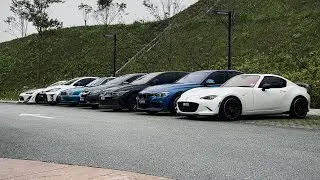 Mazda MX5 ND Morning Touge Drive from Ulu Yam to Genting. 