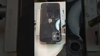 Ecco come si effettua la #riparazione  del vetro posteriore di un #iphone 11 ✅#riparazioni #apple