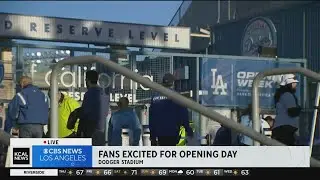 Dodgers fans excited for Opening Day of 2023 MLB season