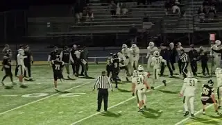 Trinity quarterback Mason Boyer runs for a first down in District 3 football final
