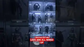 Hot toys Detolf LED lights are all wired up - Star Wars collection #starwars #starwarscollection