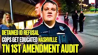 Body Cam ID Refusal 1st Amendment Audit Nashville, TN