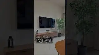 Wall Mounted TV Unit Design with Storage Drawers | Floating TV Cabinet!❤️😍