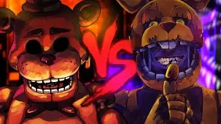 Springtrap VS. Golden Freddy | Batalha de Rap &ndash; Five Nights at Freddy&rsquo;s