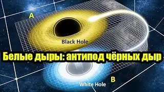 Белые дыры: антипод чёрных дыр. Мост Эйнштейна–Розена, энтропия и почему мы их не видим. ОТО.