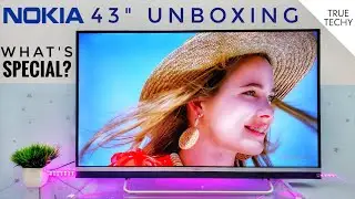 Nokia Tv 43 Inch 4K Unboxing & First Impressions, Weak Point?