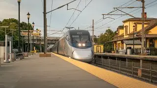 Amtrak Trains @ Kingston, RI w/ NextGen Acela Debut! (8/28/25)