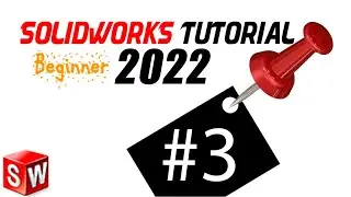 3 SolidWorks 2022Beginner Tutorial 3_ : Using Line Tool, Dimensions and defining