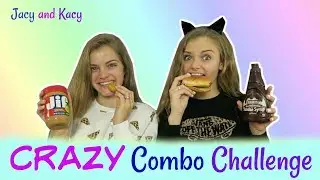 Crazy Food Combinations Challenge ~ Jacy and Kacy