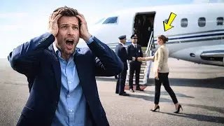 ER APPLAUDIERTE BEI DER SCHEIDUNG – DOCH WAR SCHOCKIERT, ALS SIE IN DEN MILLIONÄRSJET STIEG