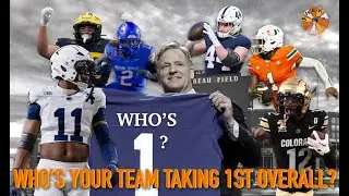 Lance Zierlein Makes the 1st Overall Pick with Each NFL Team! | Shek Show