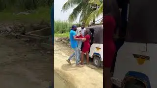 She gave femi her keke napep,since his jobless and lazy