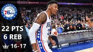 Robert Covington Full Highlights vs Blazers / 22 Points, CLUTCH [01.20.2017]