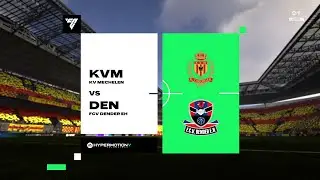 КВ МЕХЕЛЕН vs FCV ДЕНДЕР EH | Бельгия: Жюпилер Про Лига | ФК 26 | геймплей
