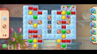 Homescapes level 2381/ Hard level /  No Boosters / Full Gameplay