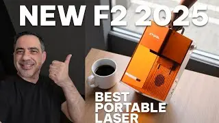 Только что анонсирован! xTool F2 2025! Корона возвращена! Лучший портативный лазер?