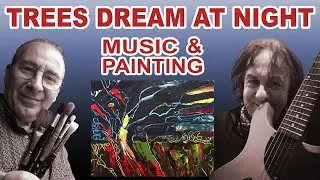 Music and painting Steve Somerset and Alberto Repetti