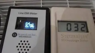Testing Dirty Electricity - Line EMI Meter & Graham Stetzer Meter | EMF Minimalist
