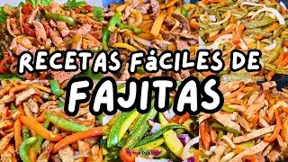 ✅️ RECETAS DE FAJITAS #mihogardulcehogar #fajitas #recetas