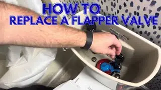 High water bill? Toilet always running? How to replace your toilet flapper valve 