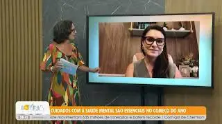 Cuidados com a saúde mental são essenciais no começo do ano - 13/1/26