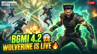 BGMI 4.2 Update LIVE 🔥 New Magic Mode | New Update Gameplay | @TheWolverine007 #bgmilive #bgmi