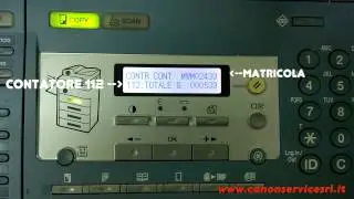 Rilevazione Copie Canon iR2016 iR2018 iR2020 