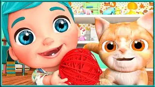 Jouons avec le Petit Chat｜Chansons et Comptines pour enfants｜Super Luca LE Fran&ccedil;ais #comptines