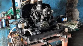 Motor de Fusca 1600 Carburação Simples Mecânica Turbo