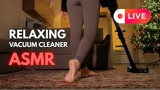 Deep Cleaning ASMR: Leggings, No Socks, and Holiday Vibes 🎄💫