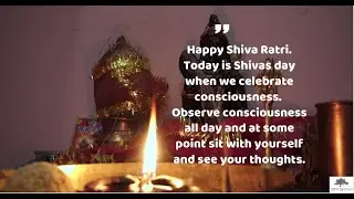 Shivaratri Contemplative practice