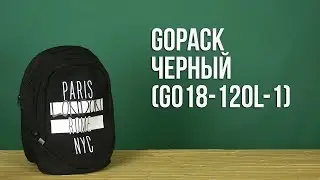 Распаковка GoPack 43х30х21 5 см 28 л Черный GO18-120L-1