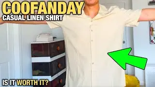 I Tried This COOFANDY Mens Casual Cotton Linen Shirt