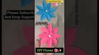 DIY Flower Making 🌺✨||#diy #viral #shorts #trending #easy #beautiful #art #flowers #viralshorts