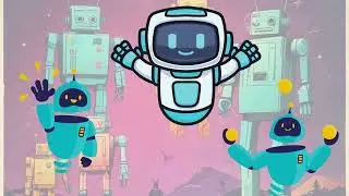 Five Little Robots | Nursery Rhymes & Kids Songs poem