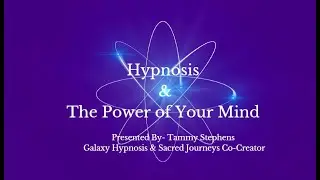 Hypnotic Pretalk & Working with the power of your mind