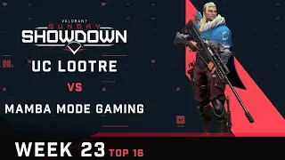 UC Lootre vs Mamba Mode Gaming - Top 16: Valorant Sunday Showdown #23