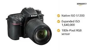 Nikon D7500 20.9MP Digital SLR Camera (Black) with AF-S DX NIKKOR 18-140mm f/3.5-5.6G ED VR Lens