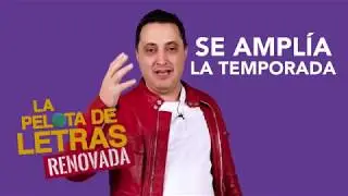 Se extiende la temporada de #LaPelotadeLetras Renovada en Bogot&aacute; | Andr&eacute;s L&oacute;pez