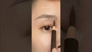 How To Draw Perfectly Eyebrow Shape With Pencil ❤️❤️❤️