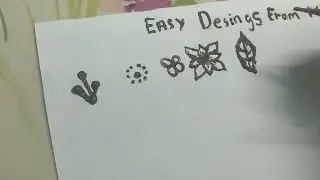 Sry the spelling of  design is wrong ## easy design from mehendi