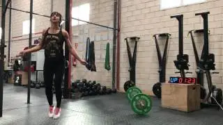 Ciudad Real Fitness Challenge 2017- Sof&iacute;a Nevado- Wod 2- 4' 09''