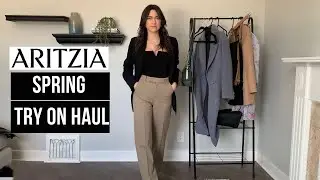 ARITZIA TRY ON HAUL SPRING 2021