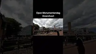 Открытые дни для посещения памятников. Amersfoort.  Пушка стреляет! #нидерландысольгойи&aring;ge # kanon