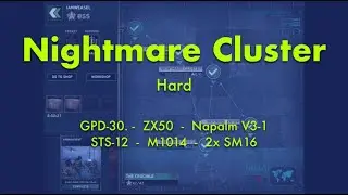 Nightmare Cluster - The Crucible - GPD30 ZX50 NapalmV3 - Zombie Gunship Survival